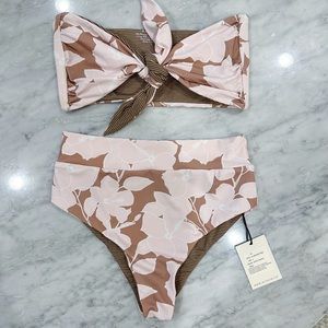 Acacia Swimwear Bikini Set in South Pacific | Size S